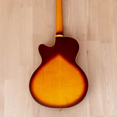 1995 Epiphone Emperor II Joe Pass Archtop Electric Guitar w/ Case, Korea Samick image 3