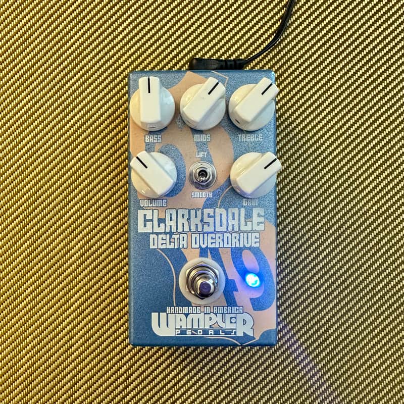 Wampler Clarksdale Delta Overdrive 2010s - Blue/Cream image 1
