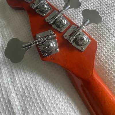 Fender Squier 2025 Affinity 5-String Jazz Bass Guitar NECK, Custom Upgraded with New Vintage 60's Style Nitrocellulose Amber Lacquer Finish, Precision P-Bass image 11