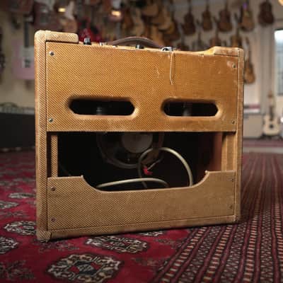 Fender (1959) Princeton 5F2-A "Narrow Panel" 4w 1x8" Tube Guitar Amp Combo - Tweed image 3