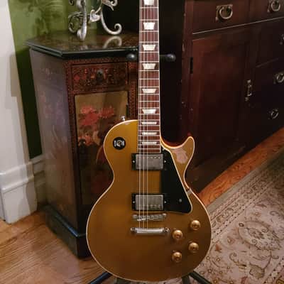 Gibson Custom Shop True Historic '57 Les Paul Goldtop Reissue 2015 - 2016 - Aged Vintage Antique Gold image 1