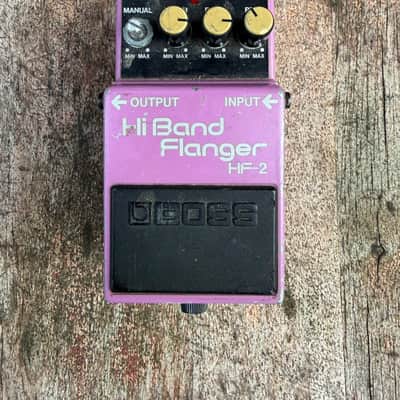 BOSS Hi Band Flanger HF-2 日本製 1989年 Boss HF-2 Hi Band Flanger (Green Label) | eBay
