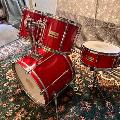 Immagine Sonor Force 1000 Made In Germany 1990's - High Gloss Red - 2