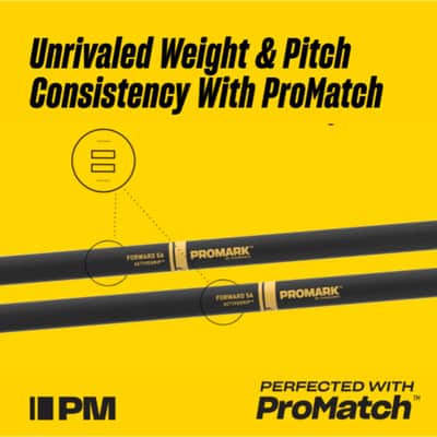 Promark Rebound 5AB ActiveGrip Acorn Drumsticks image 7