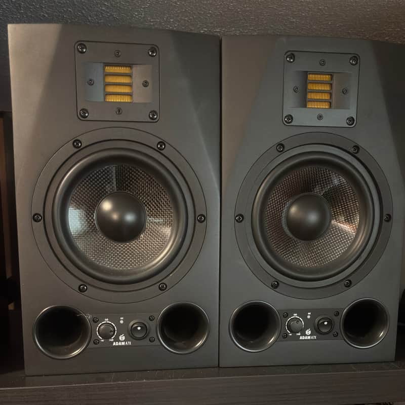 ADAM Audio A7X Active Nearfield Monitors (Pair) 2010s - Black image 1
