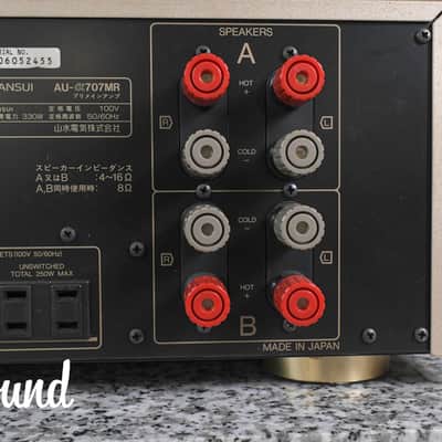 SANSUI AU-α707 MR Integrated Amplifier in Very Good Condition | Reverb