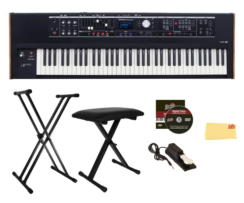 Roland V-Combo VR-730 73-Key Live Performance Keyboard w/ Adjustable Stand image 1