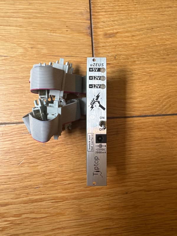 Tiptop Audio uZeus with Flying Bus Boards 2010s - Silver image 1