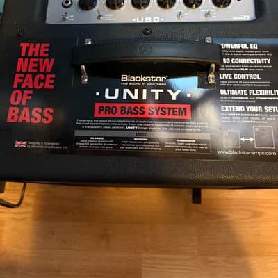 Blackstar Unity Series U60 60-Watt 1x10" Bass Guitar Combo 2018 - Present - Black image 2