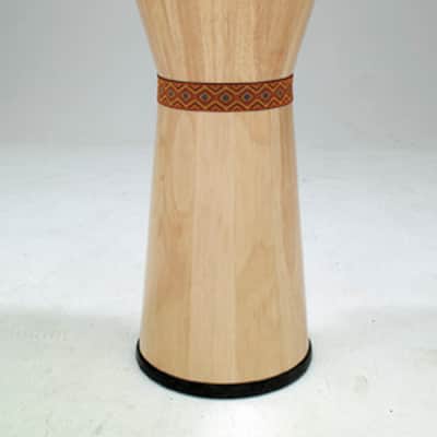 LP Latin Percussion Aspire 12.5" x 25" Tunable Djembe - Natural Wood image 3