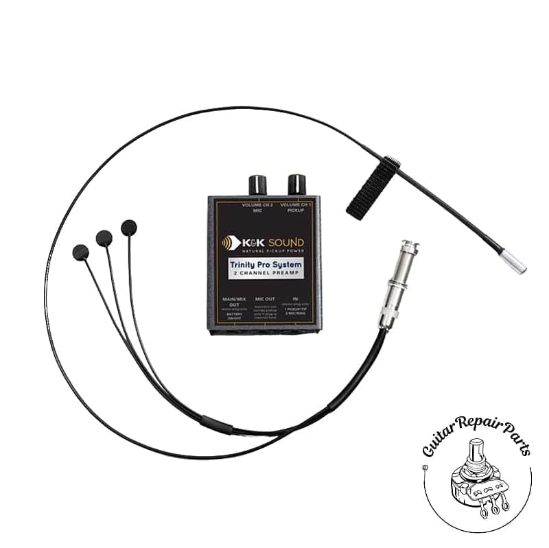 K&K Sound Trinity Pro Mini For Steel String Acoustic Guitar image 1