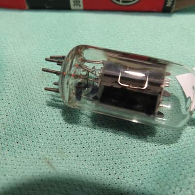 vintage RCA tube 12au7 w/ box for fender marshall gibson tube amps image 5