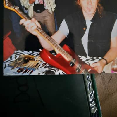 Autographed Kramer Ted Nugent Striker 600st  Red image 1