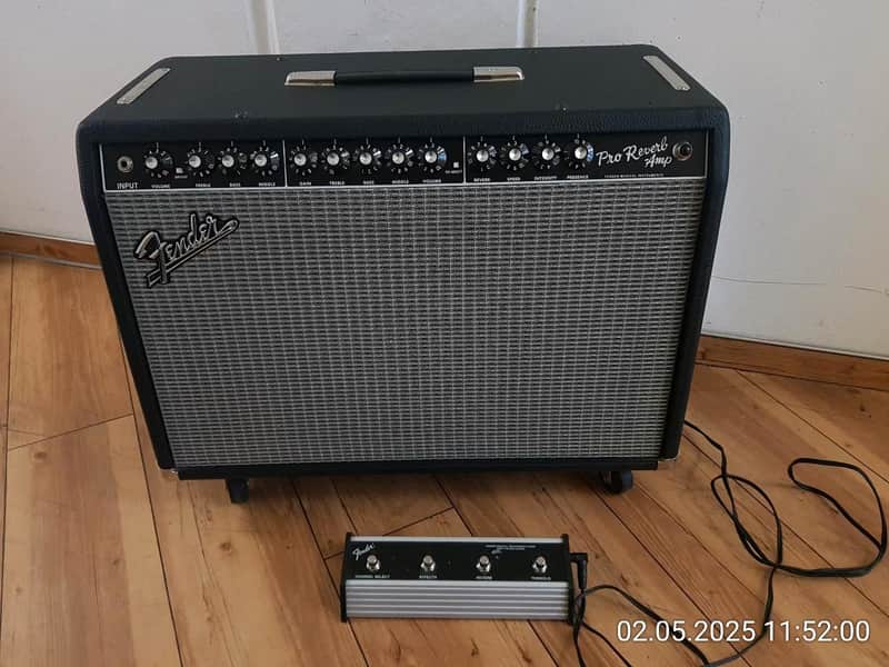 Fender Pro Reverb Amp 2000er - Schwarz image 1