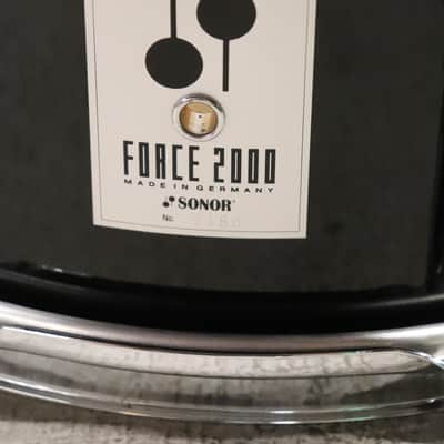 SONOR 6.5x14" Force 2000 Wood Snare Drum Black MIG image 2