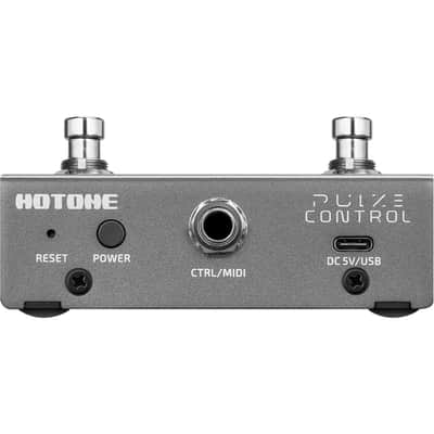 Hotone EC-2 Pulze Control Wireless MIDI Controller - 2-Footswitch Guitar Pedal with Bluetooth, 12Hr Battery, Mobile App image 3