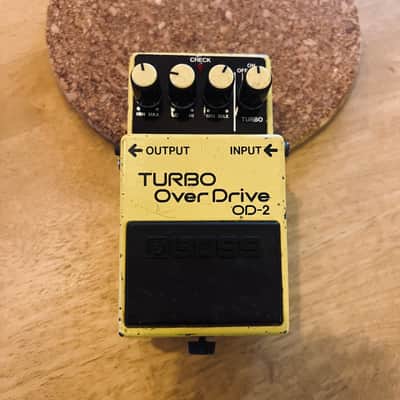 Boss OD-2 Turbo OverDrive (Black Label) | Reverb