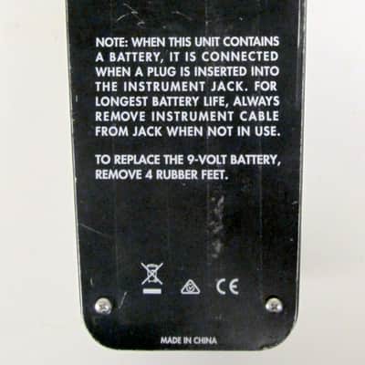 Used Vox V847A Wah with 9V Jack VGC image 6