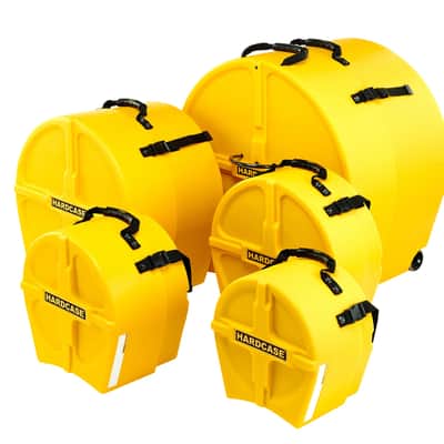 Hardcase Drum Case Set Yellow HROCKFUS2-YELLOW image 2