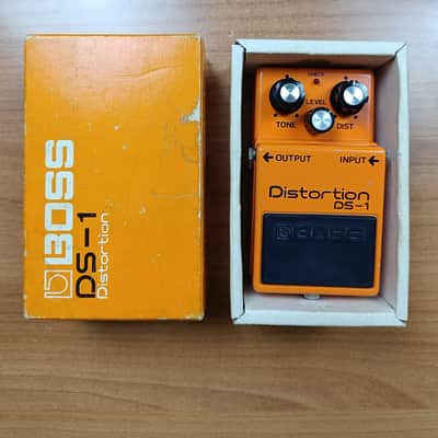 Boss Ds-1 Distortion Pedal 1980 [SN 0000](Long Dash,Silver Screw,Black Label) image 2