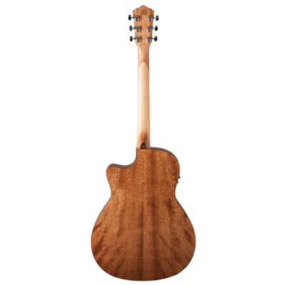 Washburn WLO10SCE Woodline Acoustic Electric Guitar. Natural image 7