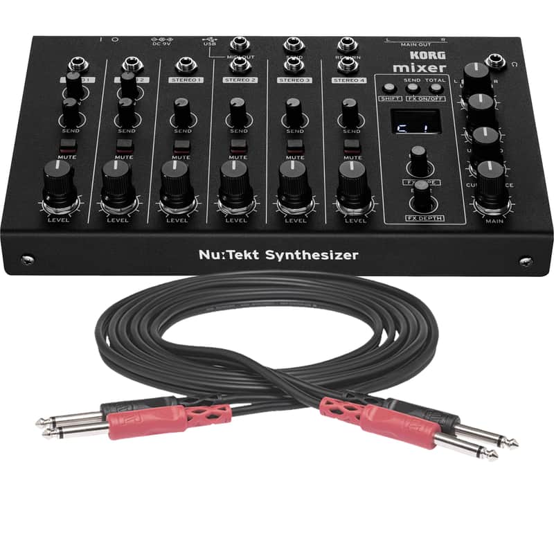 Immagine Korg Nu:Tekt NTS-4 Performance Mixer Kit BASIC CABLE KIT [Pre-Order] - 1