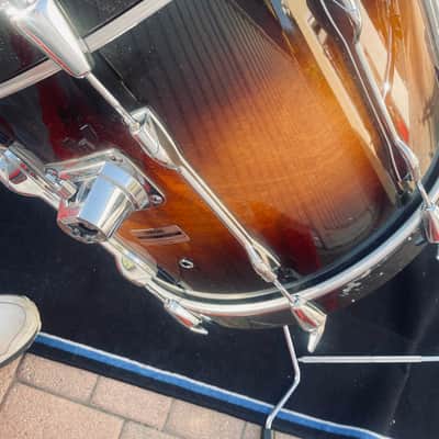 Yamaha BD922Y 1994 - Sunburst kit with cases and rack image 7