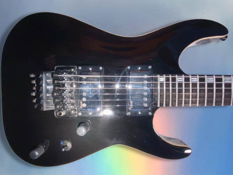 ⚠️ 2014 ESP Japan E-II Horizon Gloss Black, Het Set EMGs, Mint Condition! image 1