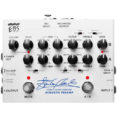 Stanley Clarke Signature Acoustic Preamp EBS image 1