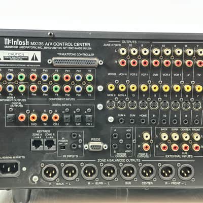 McIntosh MX135 A/V Control Center Preamplifier image 10