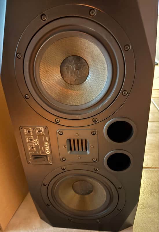 ADAM Audio S3-A Active Nearfield / Midfield Monitors (Pair) 2000s - Black image 1