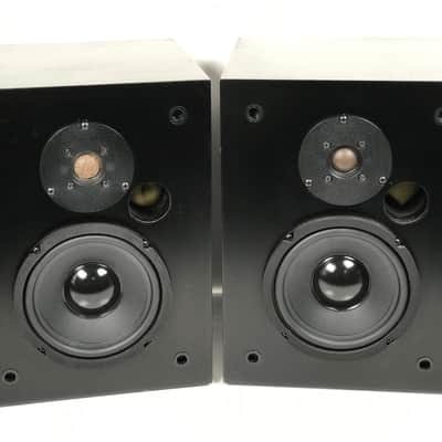 Vintage Audio Research ROR Speakers Bookshelf Monitor Wood Cabinets image 2