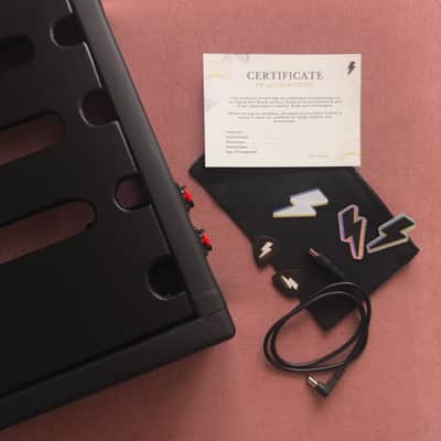 Bolt Custom Pedalboard - Black Tolex | Handmade image 15