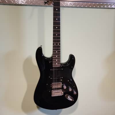 Fender Stratocaster HSS ebony fingerboard limited edition electric guitar black 2022 - Black image 1
