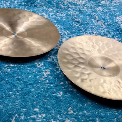 1998 12" Zildjian REMIX HIHATS 646g 969g image 15