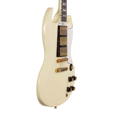 Gibson Custom Shop 1961 SG Custom Stopbar VOS Classic White 2021 image 5