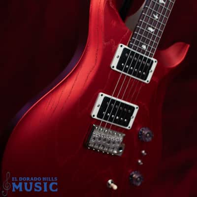 PRS CE24-08 Swamp Ash Limited Edition Red Apple Metallic image 1
