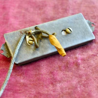 Vintage Gibson 1940's "1st Gen" Flst-pole "Slug" P-90 P90 Pickup 8.06k HOT Dogear Es-300 Es-150 Es-175 image 5