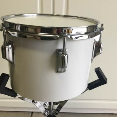 Rogers Big R 10” Concert tom 1970’s - New england white image 3