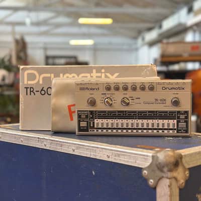 1983 Roland TR-606 Drumatix w/ Original Carry Case image 7