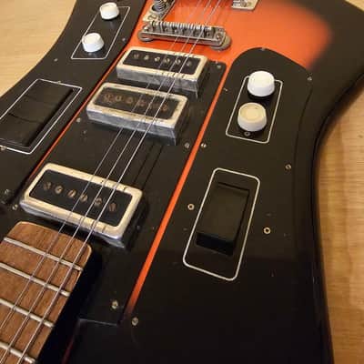 Formanta USSR Soviet Electric Guitar With Fuzz Vintage image 7
