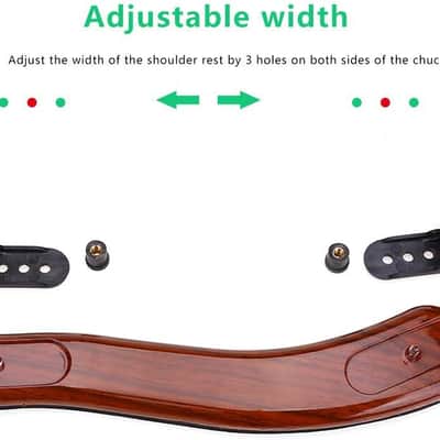 Adjustable Violin Shoulder Rest for 3/4 & 4/4 Violin – Ergonomic Support with Soft EVA Padding & Anti-Slip Feet image 7