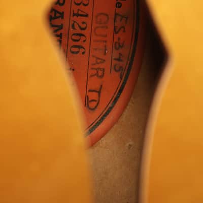 1960 Gibson ES-345 Stereo Sunburst image 8