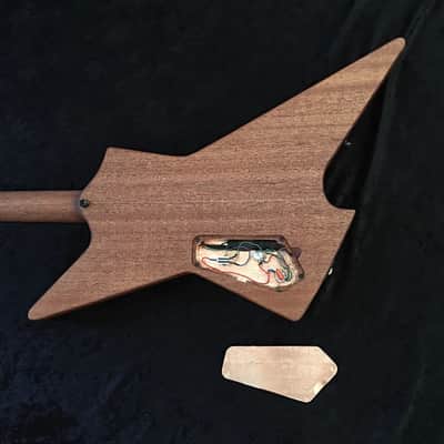 the PROWLER ALL Mahogany Guitar +Case by Black Diamond Hand Crafted In AMERICA image 5