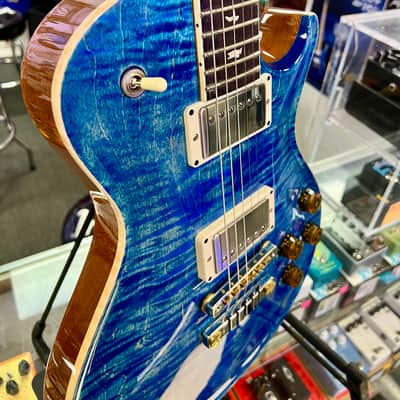 PRS 40th Anniversary McCarty SC56 Singlecut Electric Guitar, Faded Blue Jean with Case image 8