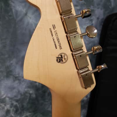 Video Demo 2021 Mint Fender 75th Anniversary Honeyburst Stratocaster New Deluxe Fender Gigbag image 7