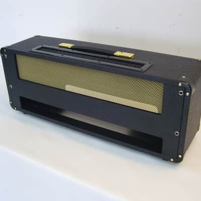 Marshall JMP 2203 2204 / Plexi / Bluesbreaker / JTM / 18W style Headshell Gehäus / Black Amp Shell image 4