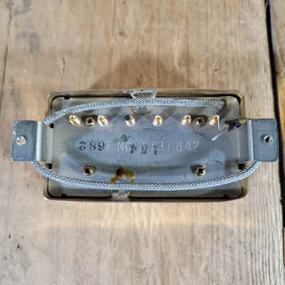 Gibson Shaw NOS Patent Number Humbucker 1982 - Gold image 2