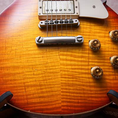 GIBSON USA Custom Shop '58 Les Paul Standard Reissue Aged "Cherry Sunburst + Rosewood" (2012) image 6