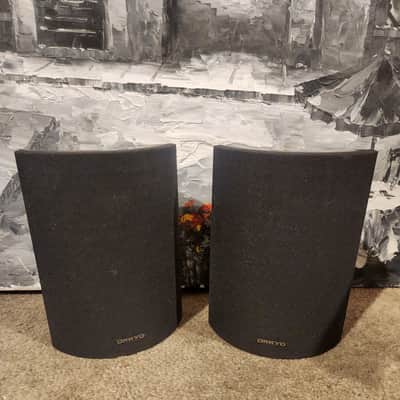 Onkyo ONKYO SK - 330 Series Bundle 5 speakers 90s - Black wood image 4
